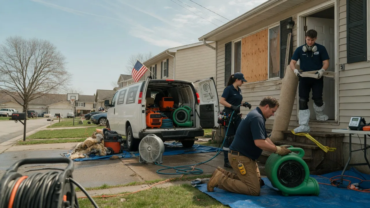 Water Damage Restoration in Tarrs, PA near me